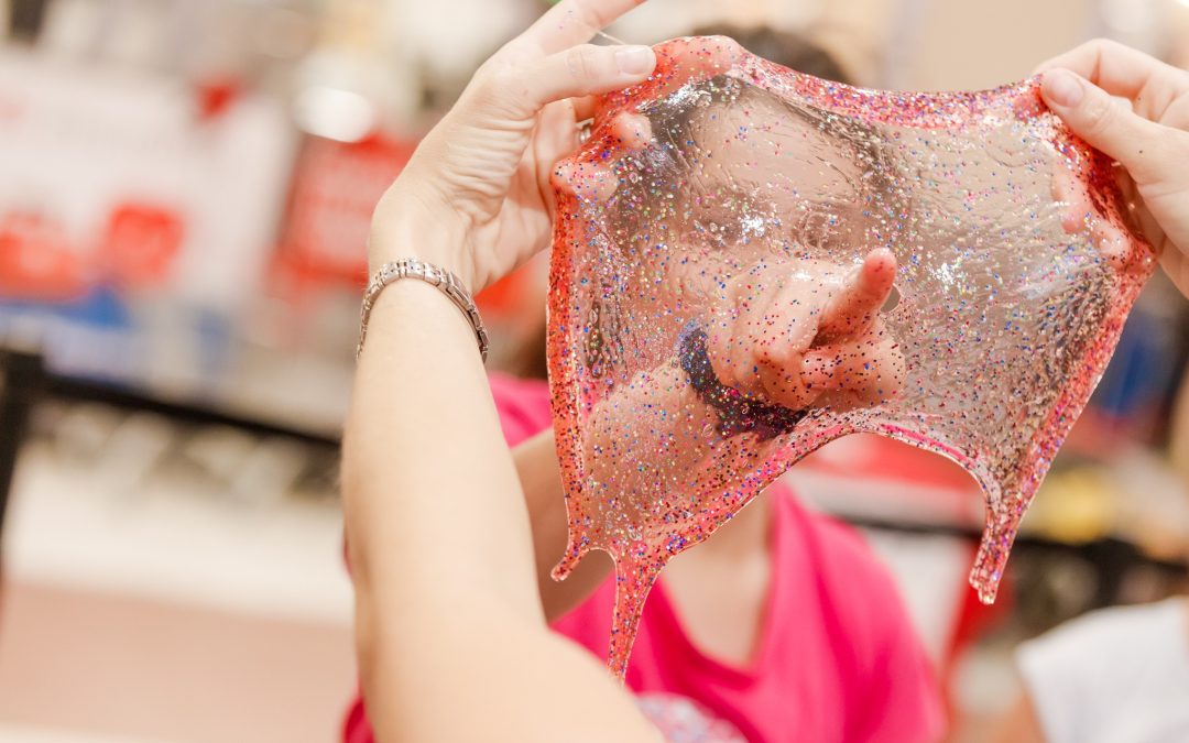 glitter slime workshop